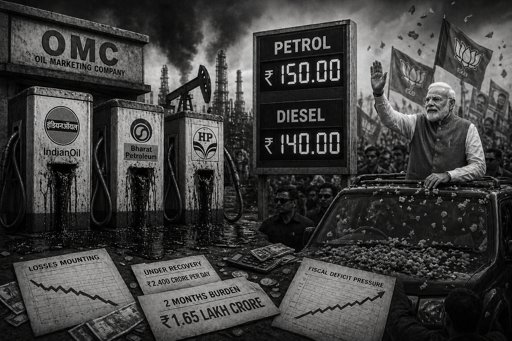 Crude Oil Tops $120 as US, Iran Prepare for Prolonged Blockade, India’s Fuel Price Bomb May Be Delayed Till Poll Results