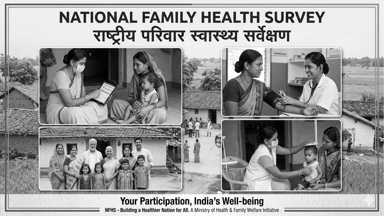 National Family Health Survey-6 to Be Released Soon, Covers 6.79 Lakh Households Nationwide