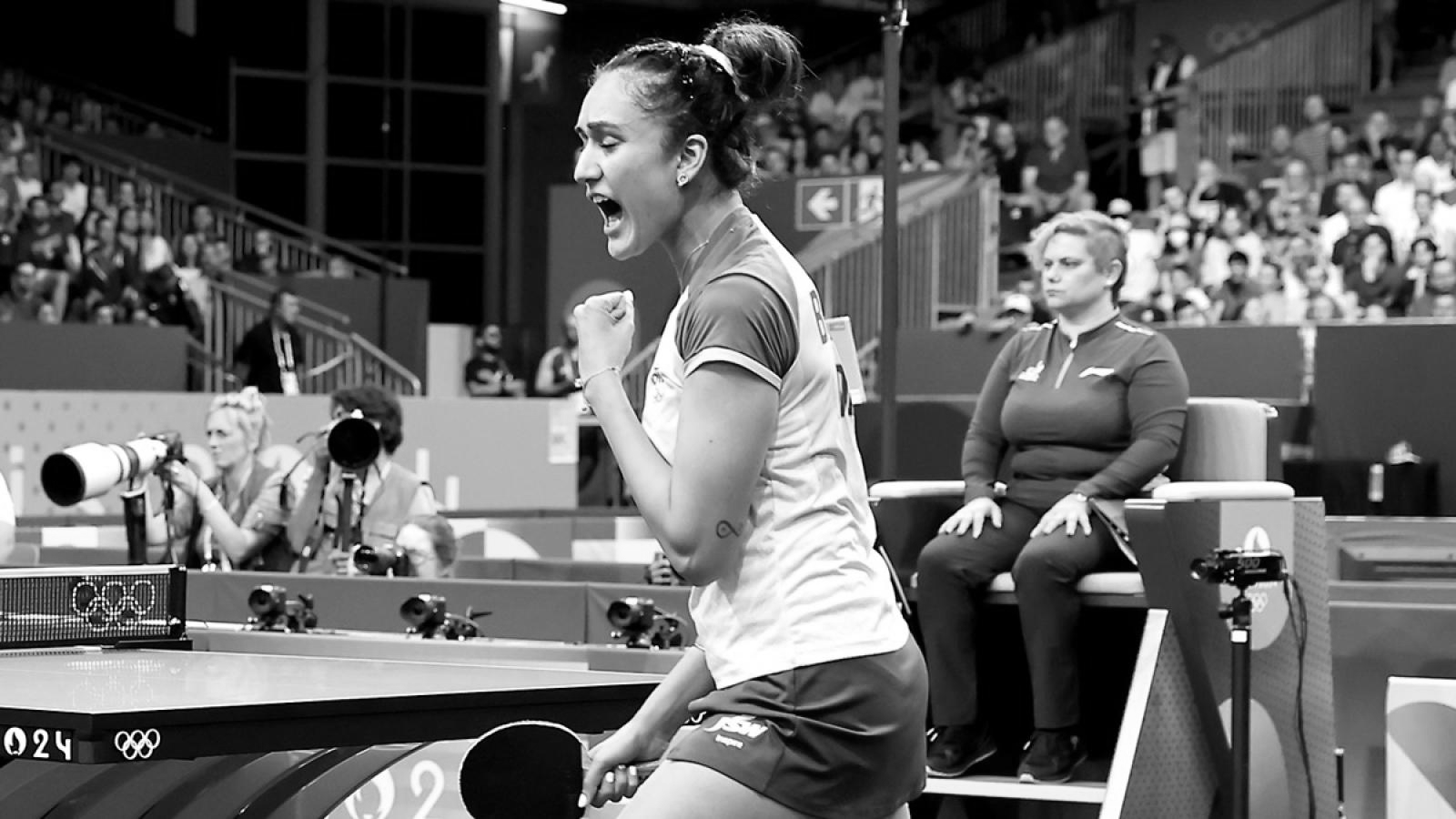 India Edge Ukraine in Nerve-Shredding 3-2 Thriller at World Team TT Finals
