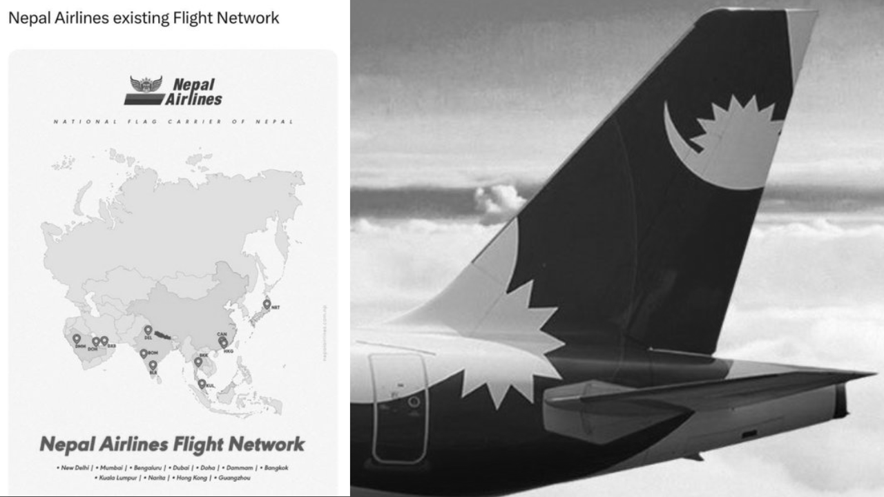 Cartographic Inaccuracies: Nepal Airlines Apologises For Map Showing J&K In Pakistan