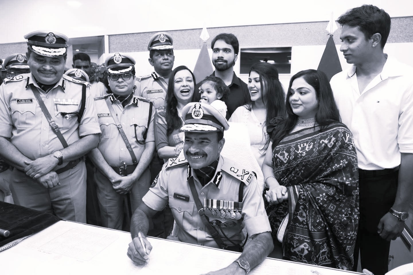 C.V. Anand Assumes Charge As Telangana DGP