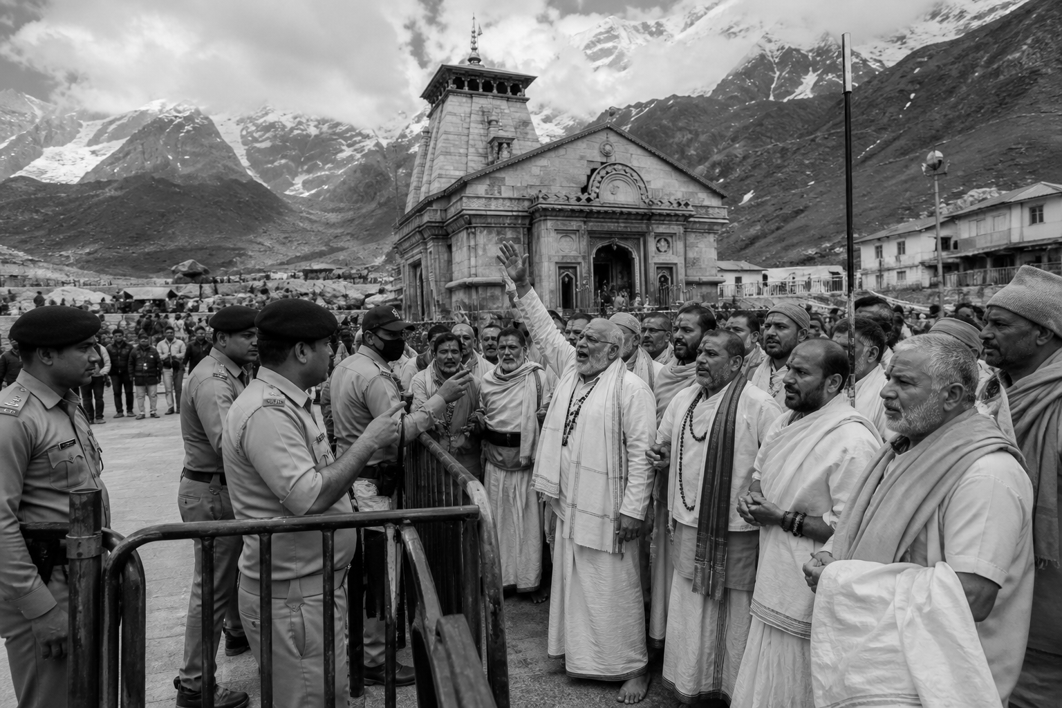 Kedarnath Gate Dispute Triggers Protest, Raises Questions on Access Rights