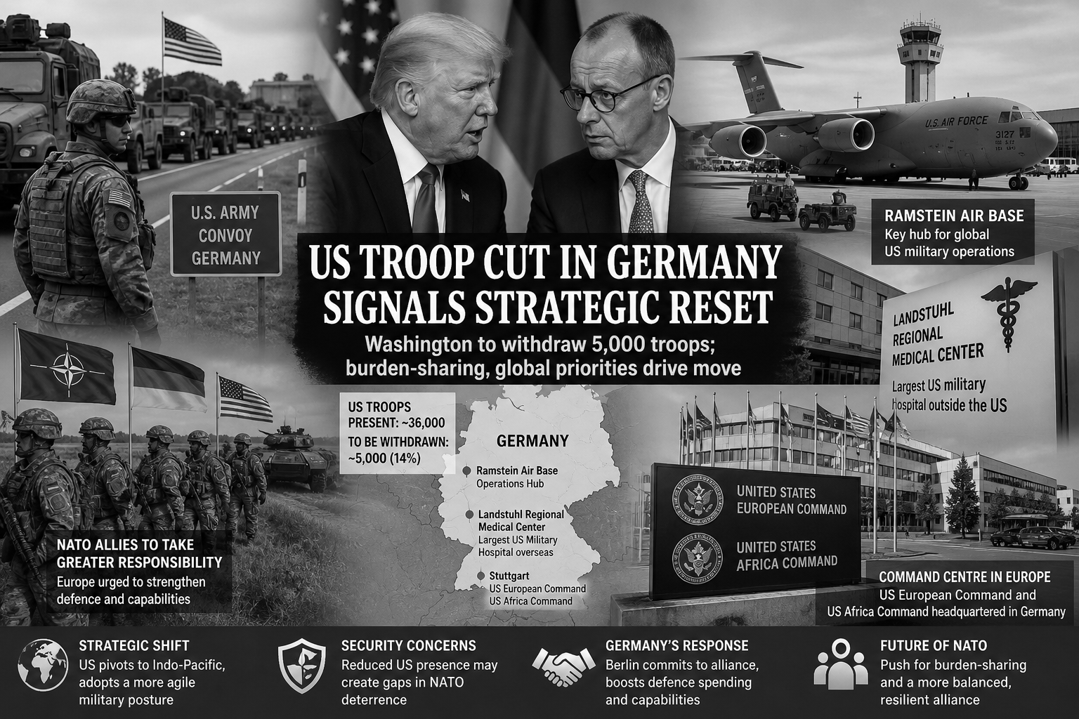 US Cuts Troops in Germany, Redefining NATO’s Balance of Power