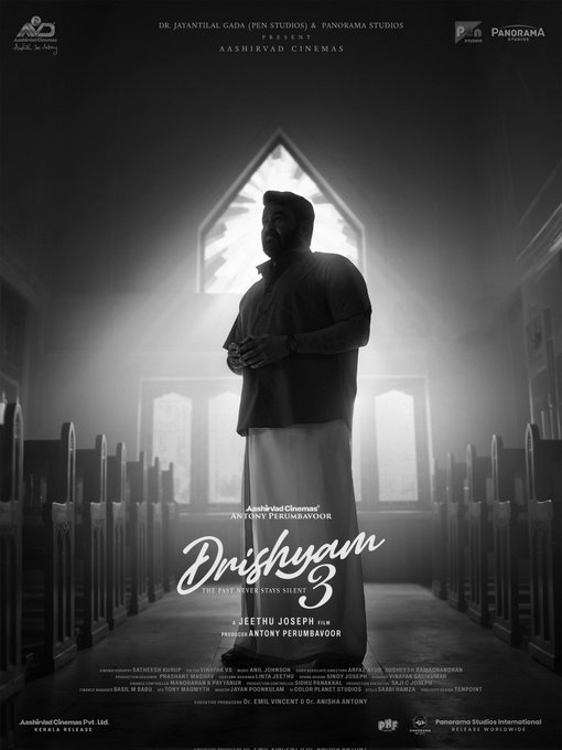 Mohanlal Returns as Georgekutty as ‘Drishyam 3’ Poster Fuels Frenzy Ahead of Release