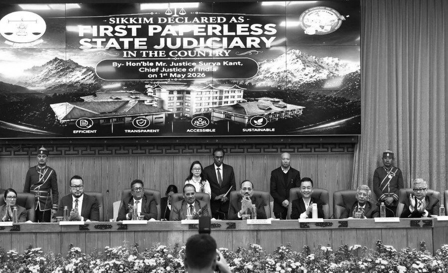 Sikkim Becomes Country’s First Paperless Judiciary, Marking Key Step in Realising ‘Digital India’