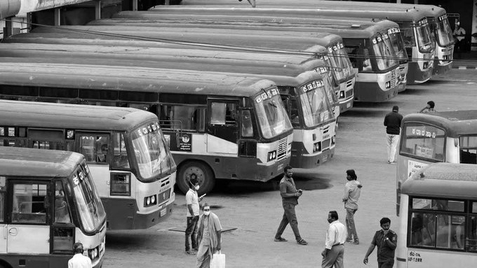 After Telangana RTC Strike, Karnataka Bus Unions Call Indefinite Strike From May 20