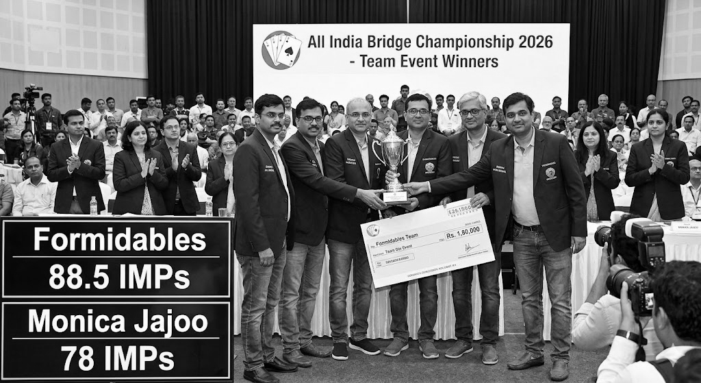 Formidables Hold Nerve to Seal Fourth National Bridge Title