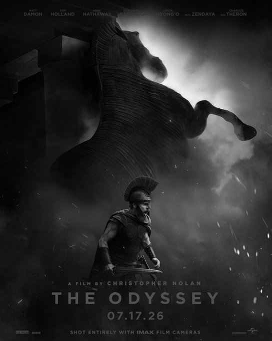 First Look At The Odyssey Ignites Excitement Ahead of IMAX Debut