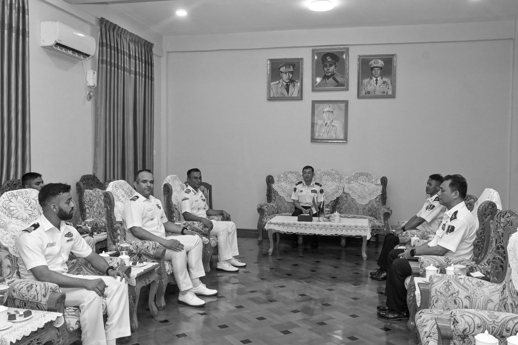 Navy Ship Sagar Docks In Yangon, Boosts India-Myanmar Maritime Engagement