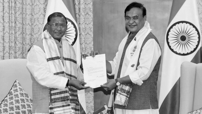 Clear Mandate, Fresh Start: Himanta Biswa Sarma Resigns as Assam CM
