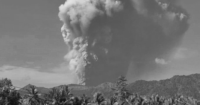 Indonesia’s Active Volcano Mount Dukono Erupts, Three Hikers Confirmed Dead