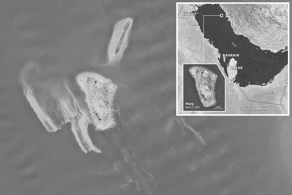 Iran Running Out of Storage? Satellite Images Show Possible Oil Dumping Into Sea
