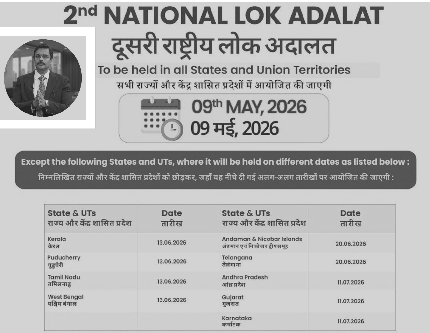 Lok Adalats Speed Up Disposal of Minor Cases as Over 2 Crore Matters Settled in Second 2026 Drive