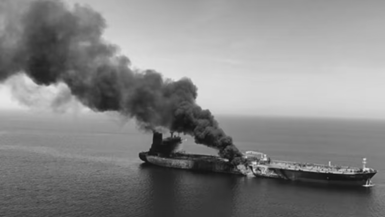 Indian Sailor Killed After Dhow Catches Fire Near Strait of Hormuz, 17 Rescued