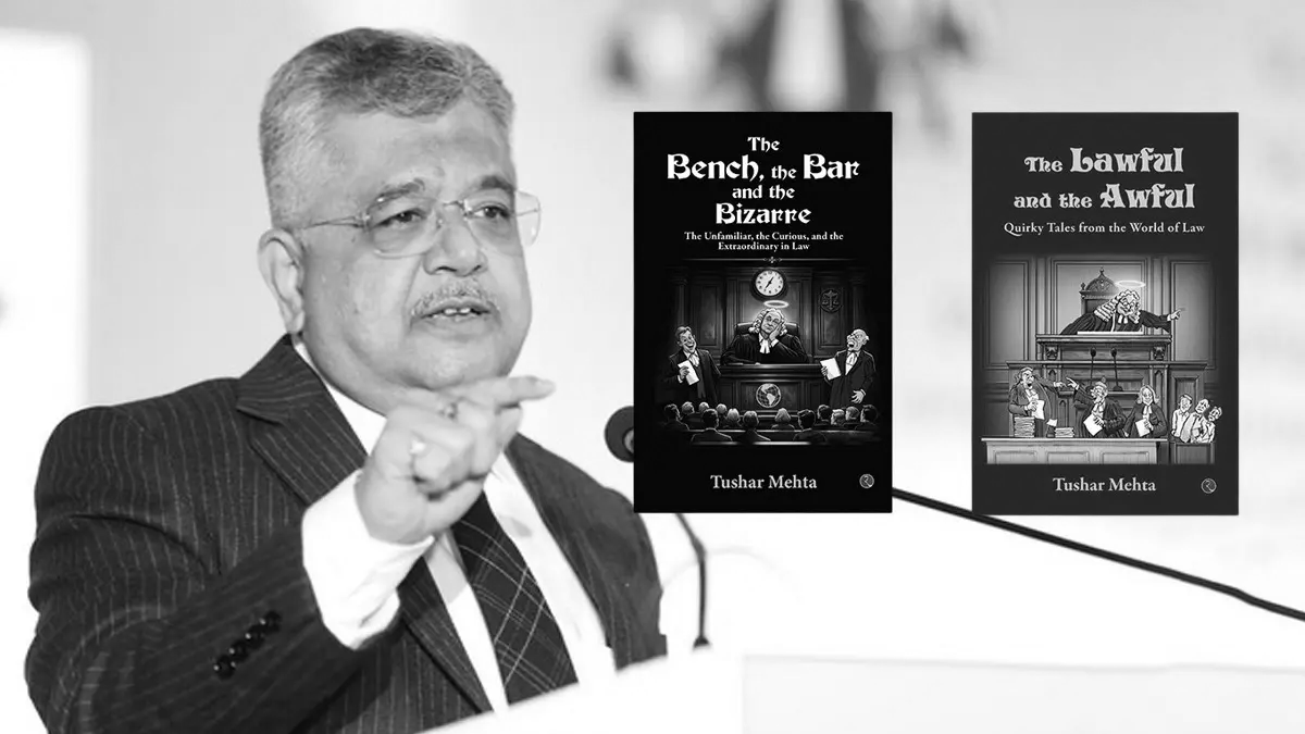 Shah Launches Solicitor General’s Book “The Bench, The Bar & The Bizarre”, Hails Judiciary