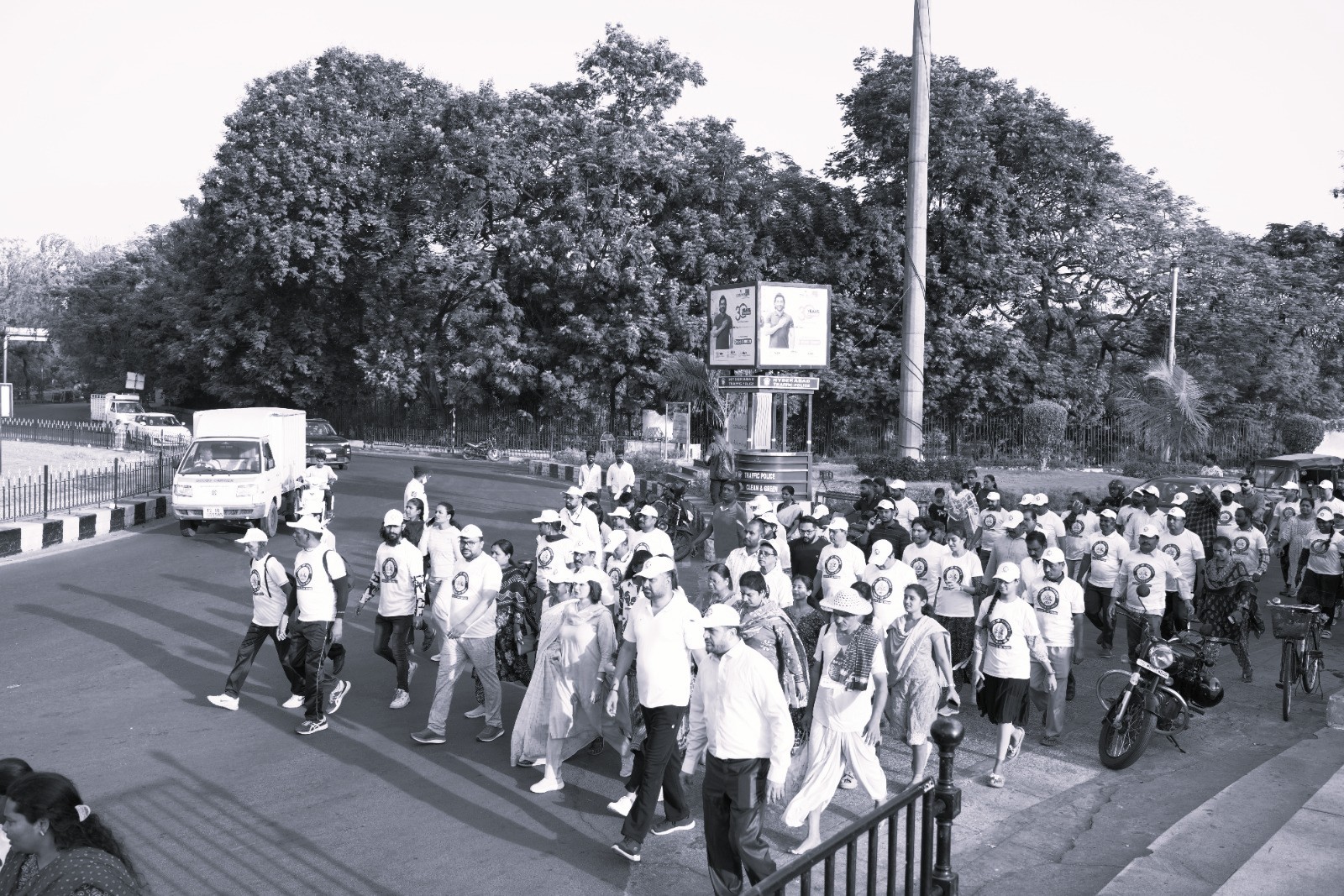 Grand Walkathon Held in Hyderabad to Promote Census–2027 Awareness