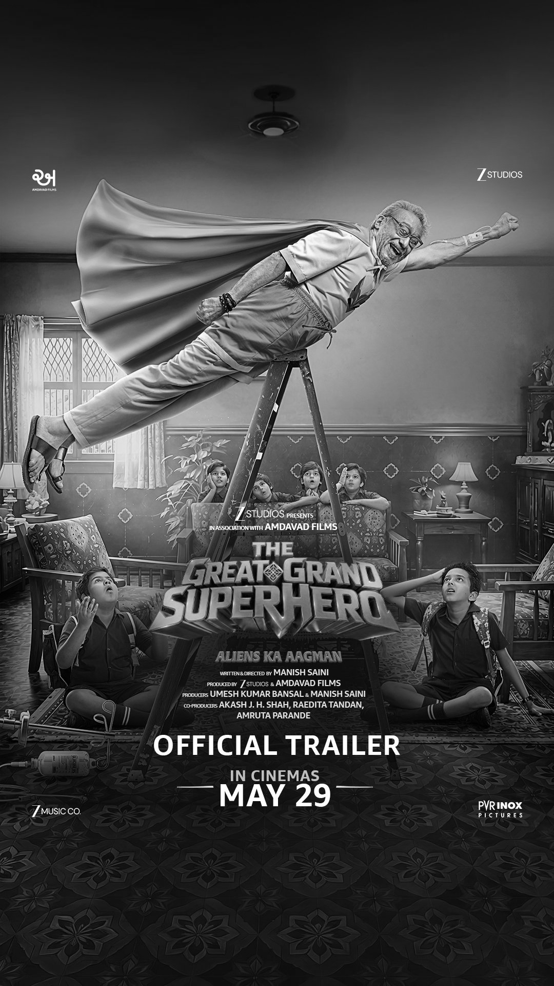 Jackie Shroff Turns Earth’s Last Protector in ‘The Great Grand Superhero’