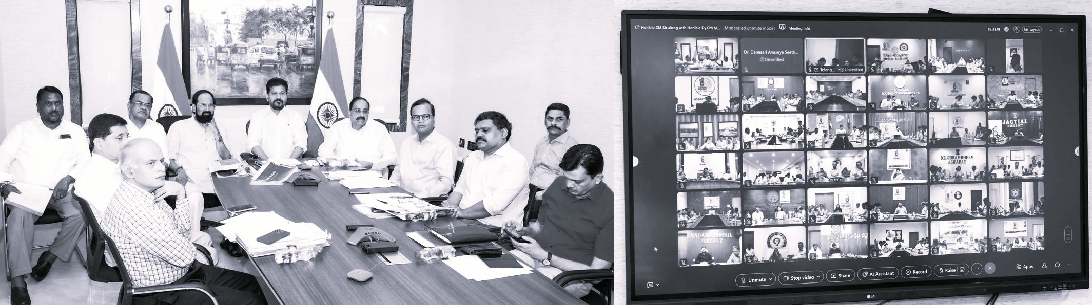 CM Revanth Reviews Procurement Crisis, Orders Field-Level Monitoring