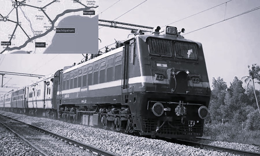 Green Signal for Machilipatnam–Repalle Railway Project