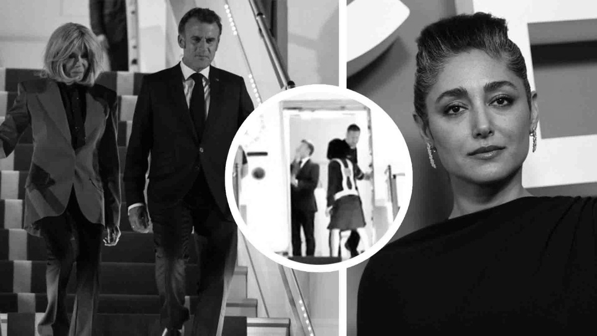 Macron's Wife 'Slapped' Him Over Flirty Text With Iranian Actor?