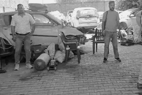 STF Seizes Chinese-Made Grenade Hidden in Car on Shahabad-Ladwa Road