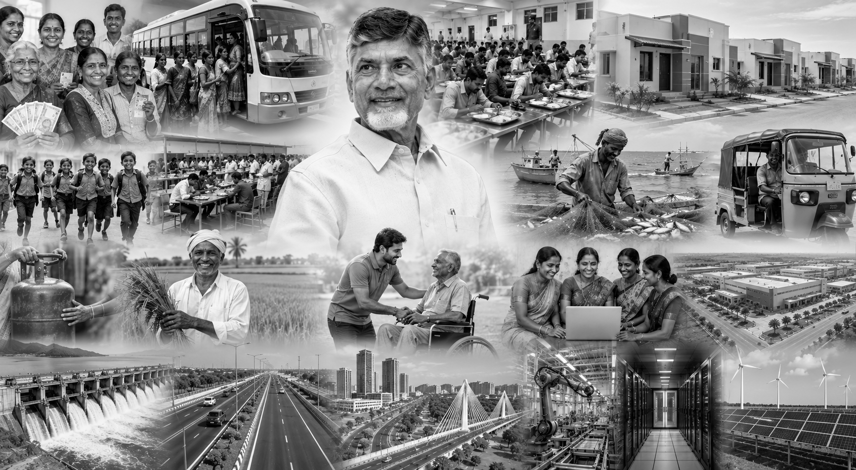 ‘100% Effort, 100% Results’: Chandrababu Highlights AP’s Welfare Push
