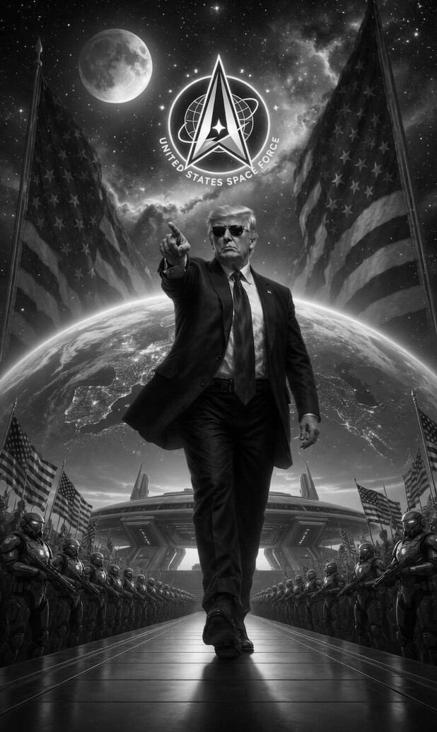 Trump Floods Truth Social With 25 AI Posts: Chained Alien, Nuclear Strikes and Iran Blanketed in the US Flag