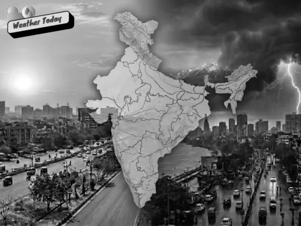 India Weather Today: Extreme Heat in North, Thunderstorms and Rain in East