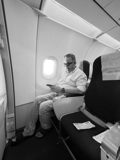 Keeping It Simple, Kamal Haasan Takes Economy Flight to ‘Kalki 2’ Sets