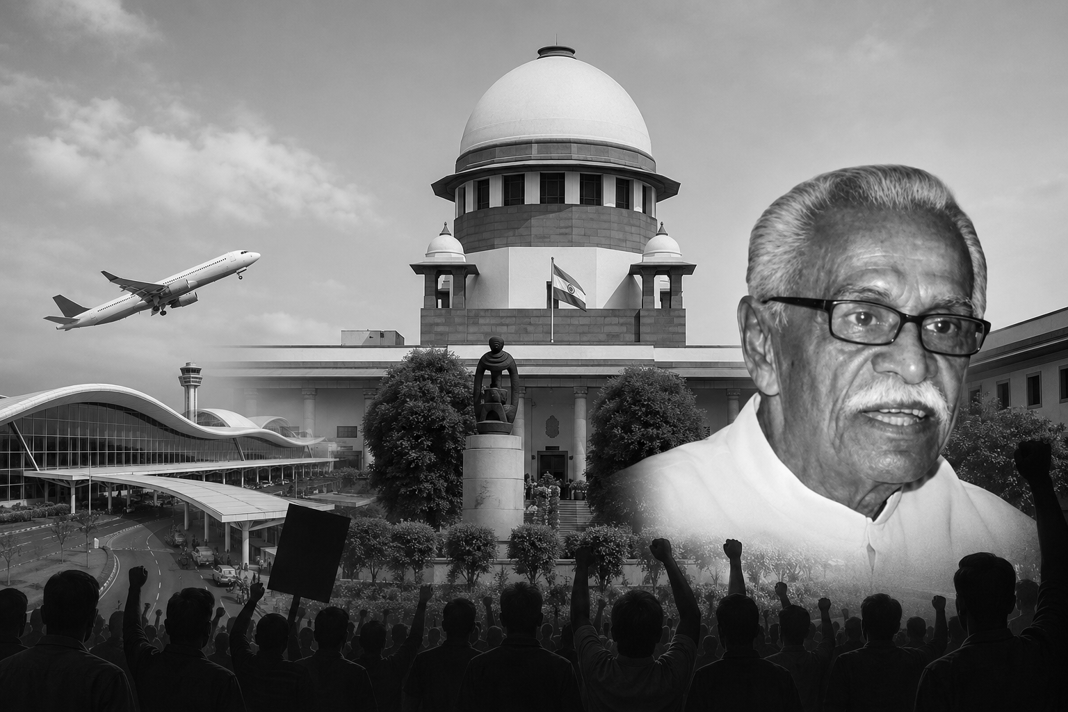 SC Declines Plea on D B Patil Naming Demand for Navi Mumbai Airport