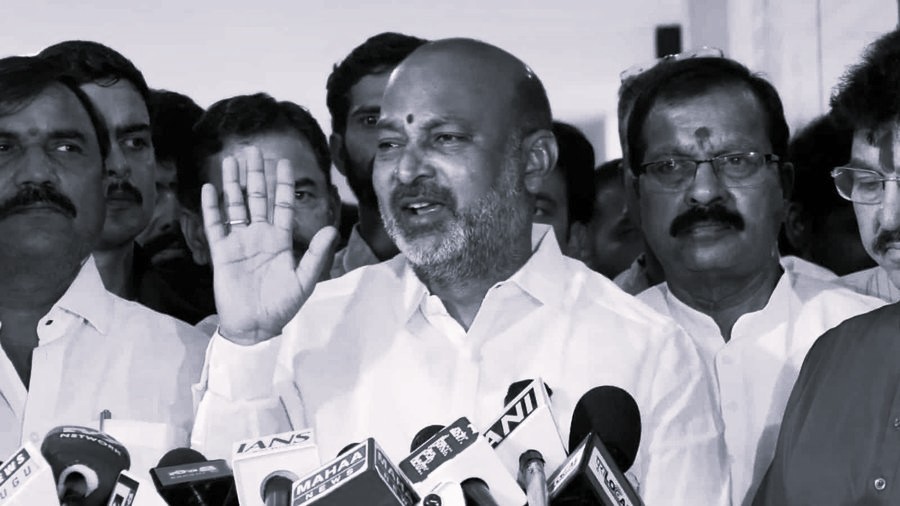 Bandi Sanjay Defends Son in POCSO Case, Alleges Political Conspiracy