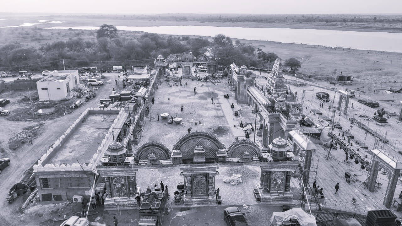 Kaleshwaram Gears Up for 12-Day Saraswati Anthya Pushkaralu Festival