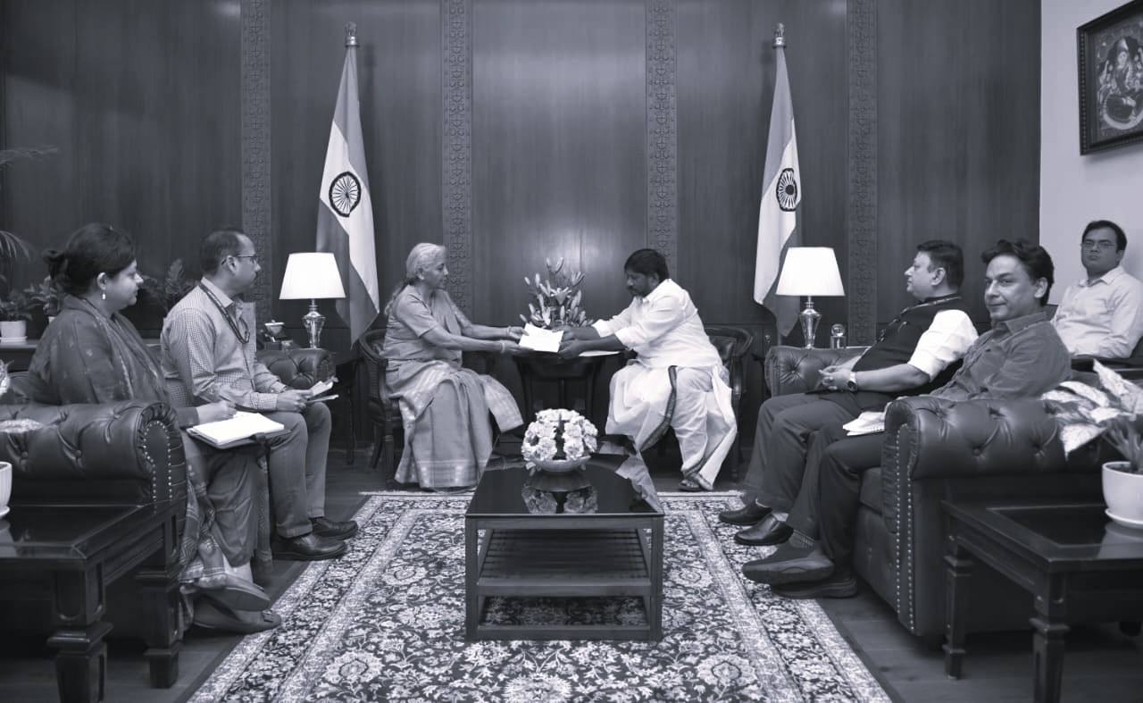 Bhatti Vikramarka Meets FM Sitharaman, Seeks ₹5,000 Cr Central Aid for Education, Infra Push