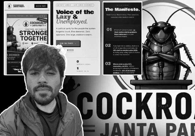The Party Nobody Expected: ‘Cockroach Janata Party’ and the Insult That United a Generation