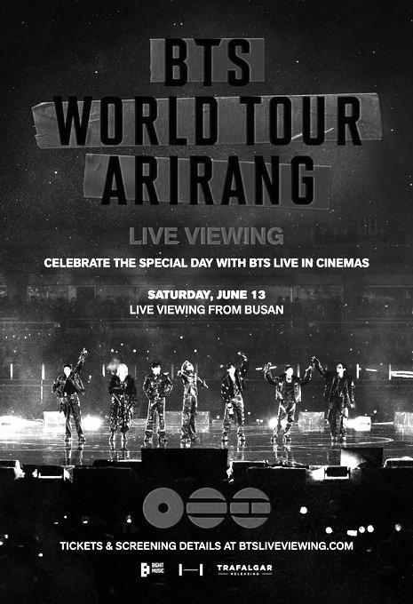 BTS Set for Massive Cinema Broadcast of Busan “ARIRANG” Concert on June 13