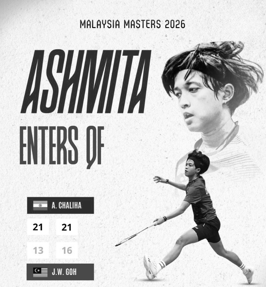 Ashmita Reaches Malaysia Masters Quarterfinals in Resurgent Comeback Campaign