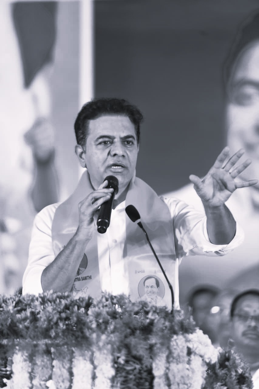 KTR Alleges Congress Plot to End Free Power Through Prepaid Meters