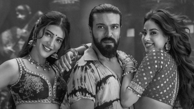 Peddi Launches ‘Hellallallo’ Song With Ram Charan, Shruti Haasan and Janhvi Kapoor
