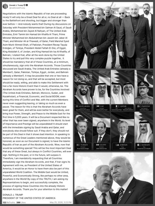 Will Iran Join the Abraham Accords? Trump’s Bold Middle East Gambit Raises Eyebrows