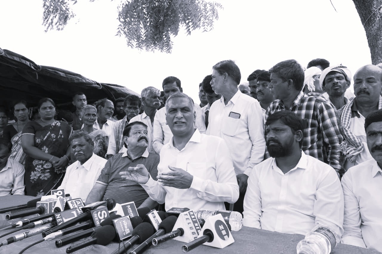 BRS Intensifies Attack on Congress Over Telangana Paddy Procurement Chaos