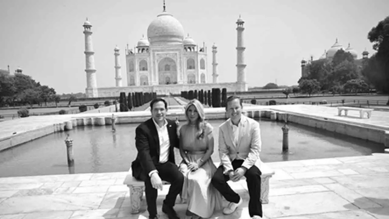 Rubio Goes Monument-Hopping: Taj Mahal, Amer Fort Feature on Day 3 of India Tour