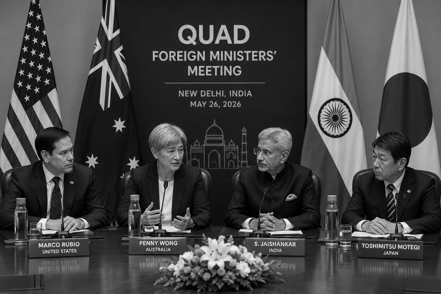 Quad Powers Assemble in New Delhi: Four Nations Converge for High-Stakes Indo-Pacific Talks