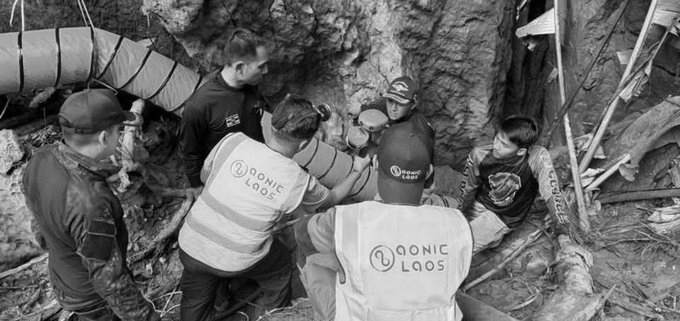 Rescue Teams Intensify Search for Seven Trapped in Laos Cave After Flash Floods Seal Exit