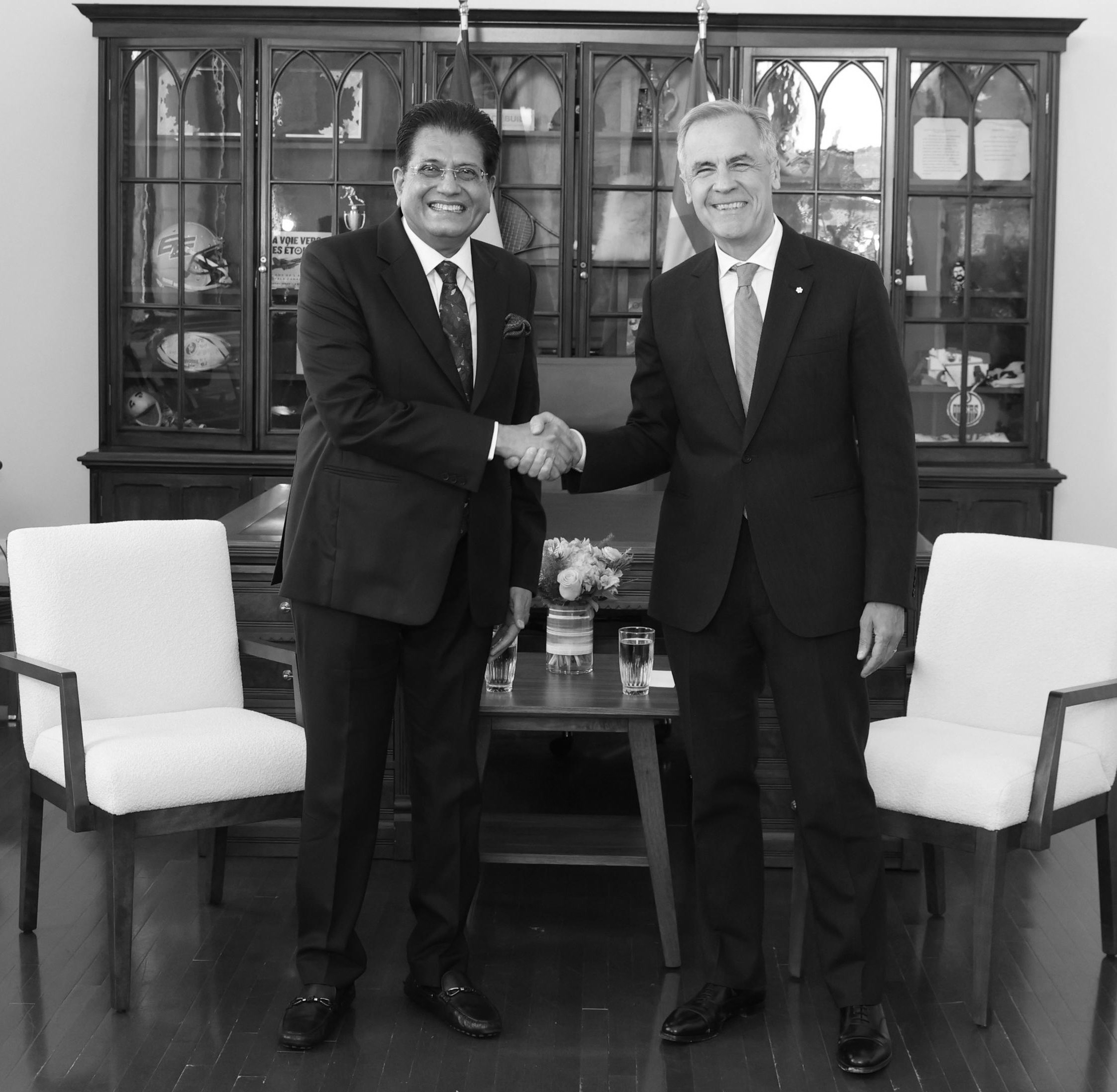 Piyush Goyal, Mark Carney Hold Talks to Boost India–Canada Bilateral Ties