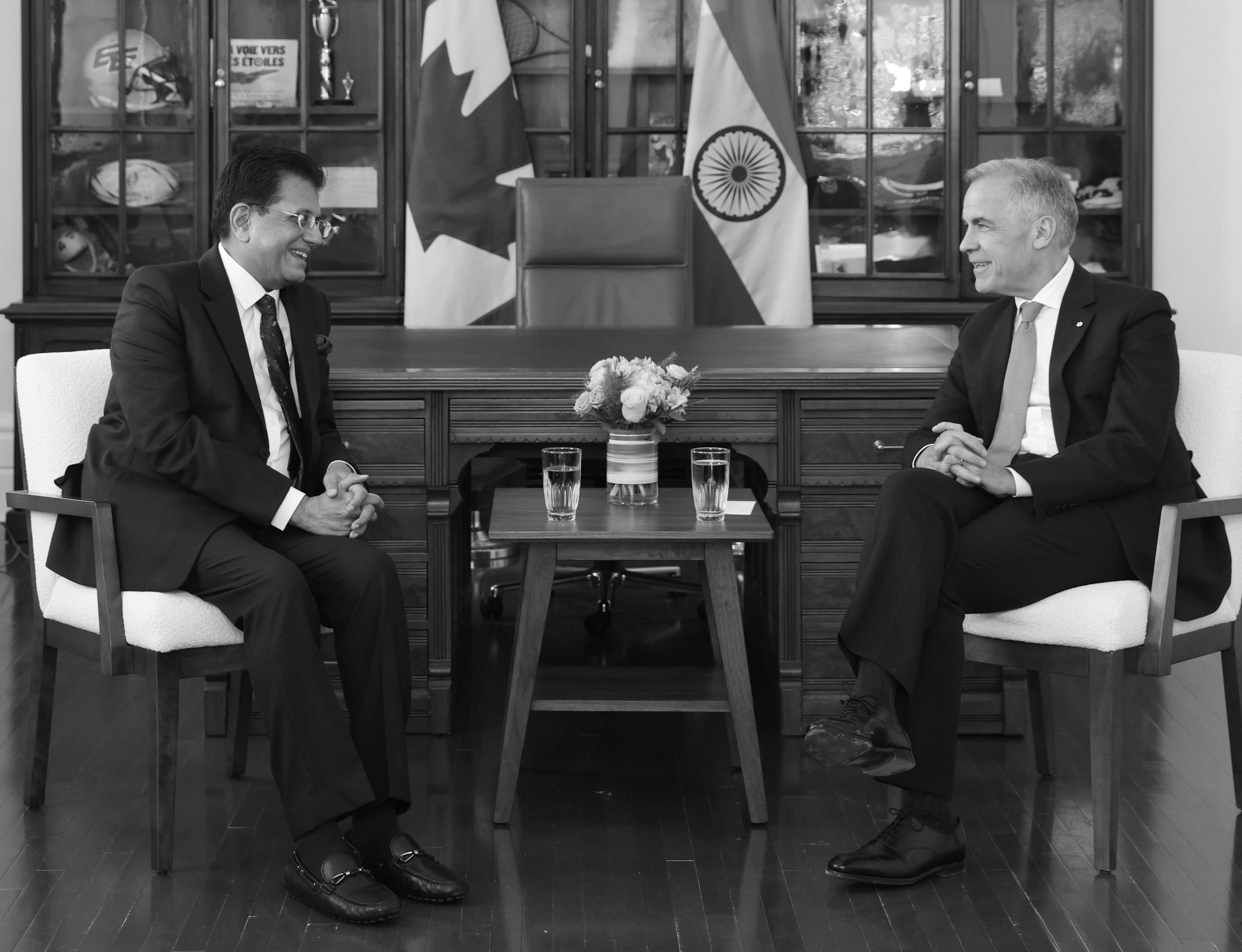 Piyush Goyal, Mark Carney Hold Talks to Boost India–Canada Bilateral Ties