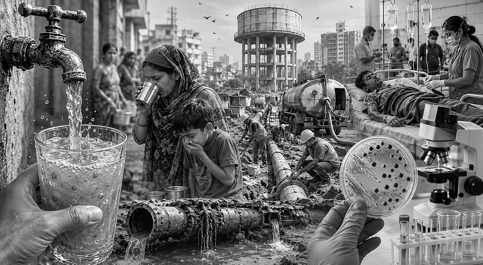 E. coli Outbreak in Indore Sparks National Debate on Urban Water Safety