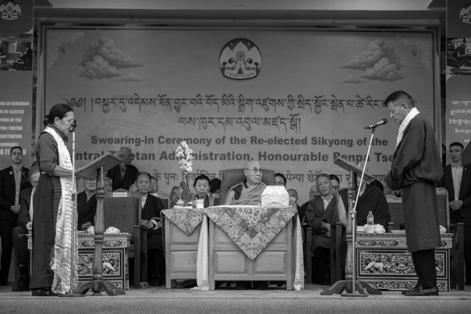Penpa Tsering Sworn In As Tibet’s ‘Government-In-Exile’ Head For Second Term In Dharamshala
