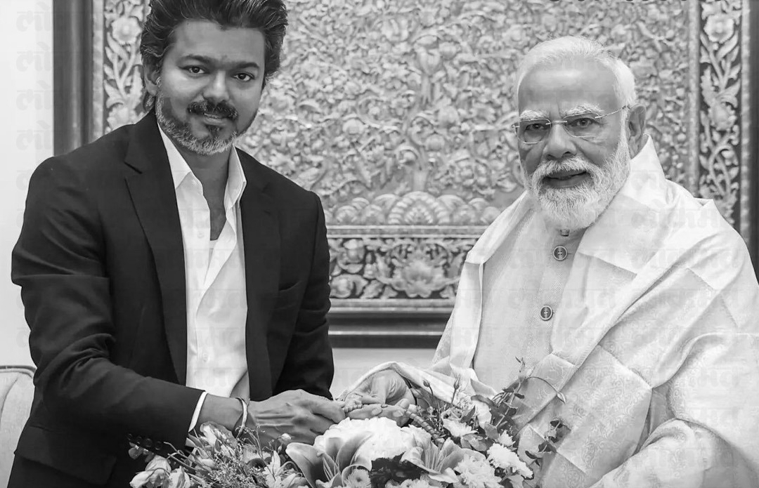 Tamil Nadu CM Vijay Meets PM Modi in Delhi on First Official Visit