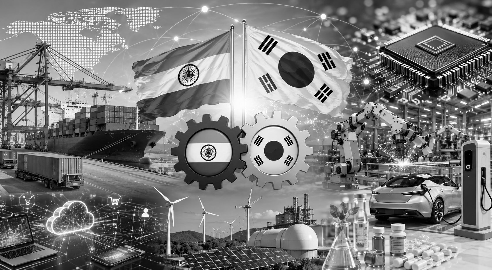 CEPA 2.0: India and South Korea Target Balanced Trade and Industrial Cooperation