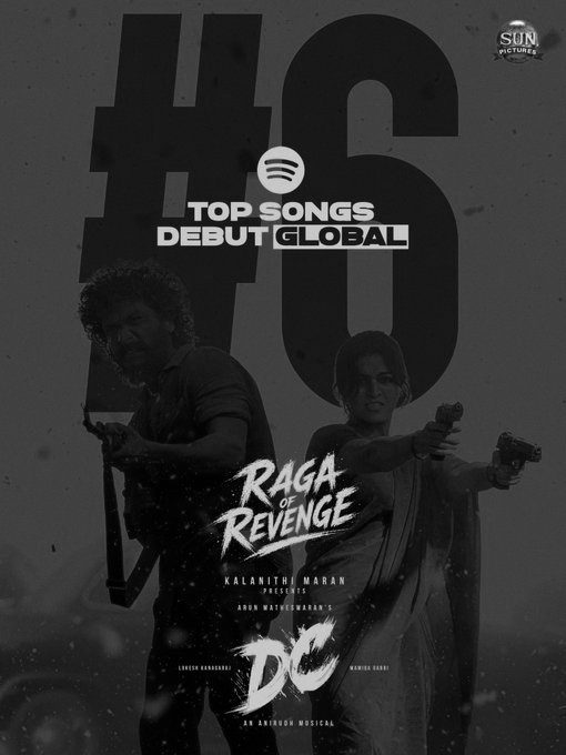 Anirudh Ravichander’s 'Raga of Revenge' Enters Spotify Global Top 10 in a Powerful Global Debut
